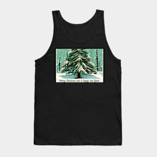 Christmas forest Tank Top